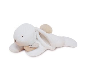 Doudou Plüschkaninchen mit beigem Pompon 65 cm