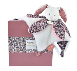 Doudou Geschenkset - Kuscheliges Kaninchen zum Schlafen