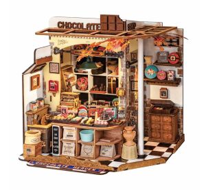 RoboTime 3D-Puzzle Miniaturhaus Henrys Schokoladenfabrik