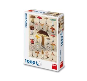 Dino Puzzle Pilze Collage 1000 Teile