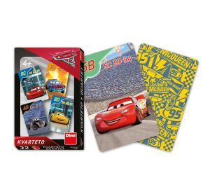 Dino-Spielkarten CARS 3 Quartett
