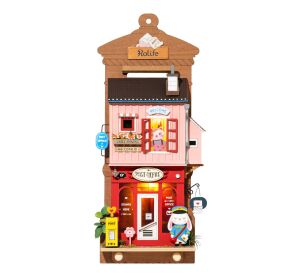 RoboTime Miniaturhaus zum Aufhängen Postamt
