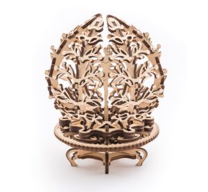 Ugears Mechanisches 3D-Holzpuzzle Blume