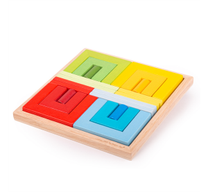Bigjigs Toys Faltfiguren aus Holz