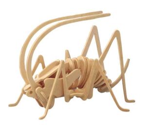Woodcraft Holzpuzzle 3D Grille