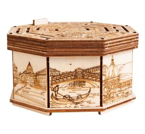EscapeWelt Holzpuzzle Secret Maze Box