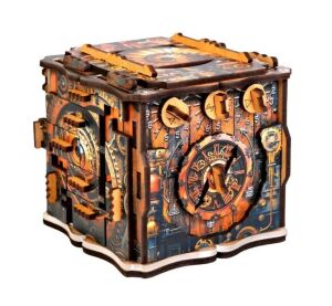 EscapeWelt Holzpuzzle iQube Dark Box