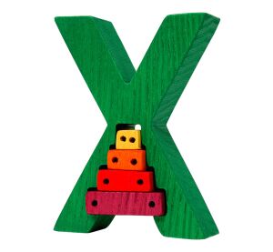 Fauna Alphabet Buchstabe X Xylophon