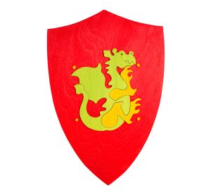 Fauna Holzschild mit Drache