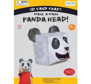 Fiesta Crafts Kreativset 
3D-Maske 
Panda