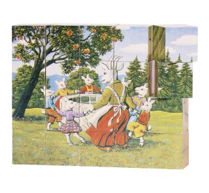 Goki Würfelpuzzle Märchen 20 Stk