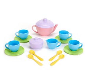 Green Toys Teeservice Rosa 17 Stück