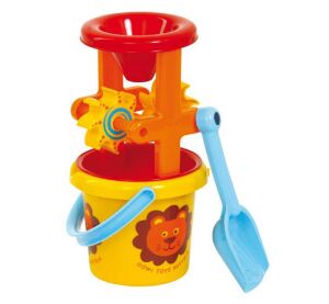 Gowi-Mühle im Eimer mit Löffel