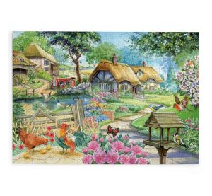 HOP Puzzle Landleben 500 große Teile