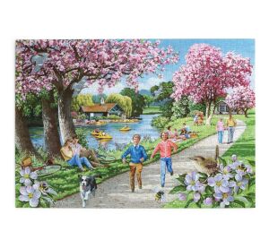 HOP Puzzle Wenn die Apfelbäume blühen 1000 Teile