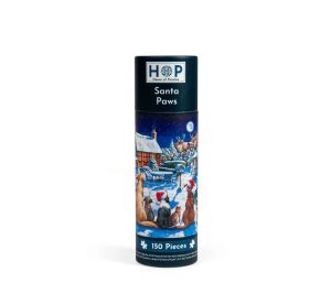 HOP Puzzle Santas Tiere 150 Mini-Teile
