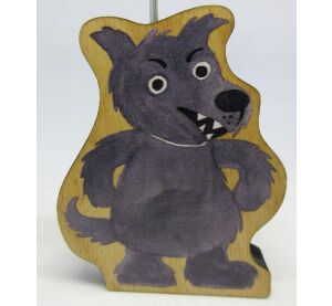 Gerlich Holzpuppe Wolf