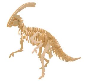 Woodcraft 3D Puzzle aus Holz Parasaurolophus groß