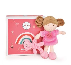 Doudou Jolijou Puppe Fräulein Rose 21 cm