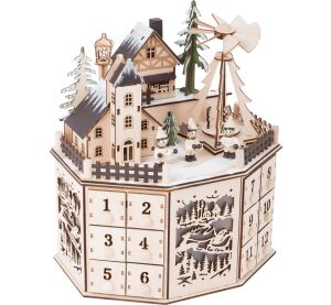 small foot Adventskalender mit Weihnachtspyramide