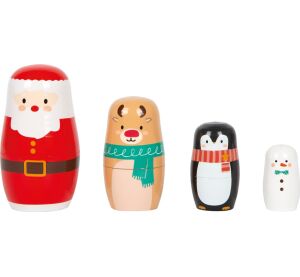 small foot Matroschka Weihnachtsedition