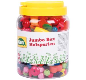 Lena Holzperlen in Maxi-Box