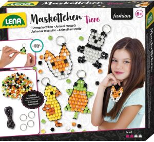 Lena Kreativ-Set Schlüsselanhänger Maskottchen Tiere