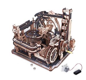 RoboTime Mechanisches 3D-Puzzle Kugelbahn Weltraumbahnhof