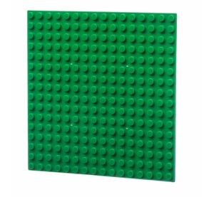 L-W Toys Grundplatte 16x16 dunkelgrün