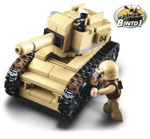 Sluban Armee 8into1 M38-B0587B Panzer