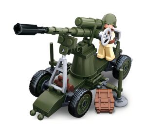 Sluban WWII M38-B0678C 4into1 Flugabwehrkanone