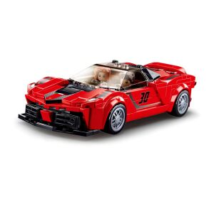 Sluban Modelle M38-B0955 Roter italienischer Sportwagen