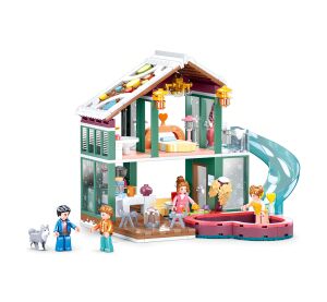 Sluban Happy Diary M38-B0961 Winterferienhaus