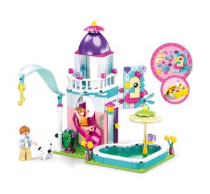 Sluban Girls Dream M38-B0971 Poolhaus mit Rutsche