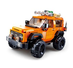 Sluban Modellbausteine M38-B1013 Amerikanischer Geländewagen Bronx