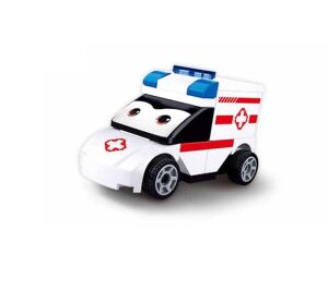 Sluban Power Bricks M38-B1072H Aufziehauto mit Augen Krankenwagen