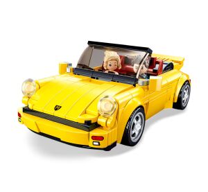 Sluban ModelBricks M38-B1097 Deutscher Gelber Sportwagen