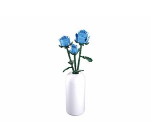 Sluban Flowers M38-B1101-11 Blaue Rose in einer Vase
