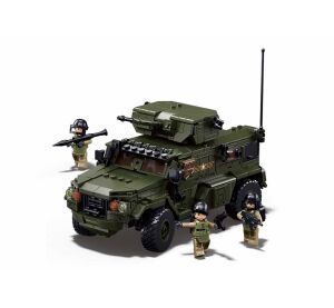 Sluban Model Bricks M38-B1179 Gepanzertes Kampffahrzeug Typhoon VDVS im Maßstab 1:35