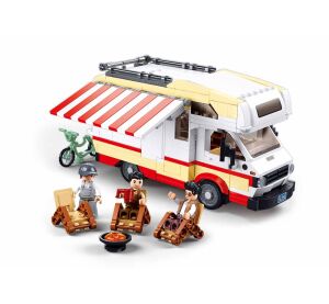 Sluban Model Bricks M38-B1193 Wohnmobil TS-3 im Maßstab 1:35