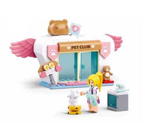 Sluban Metropolis M38-B1212C Krankenstation für Haustiere