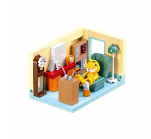 Sluban Builder M38-B1226 Garfield im Wohnzimmer