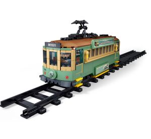 Sluban Model Bricks M38-B1531 Historische Retro-Straßenbahn im Maßstab 1:35