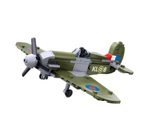 Sluban Modellbausteine ​​M38-B1617B Spitfire Jagdflugzeug im Maßstab 1:72