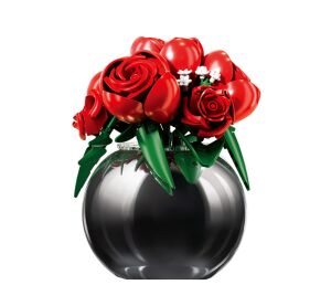 Sluban Flowers M38-P8061 Strauß roter Rosen in einer Vase