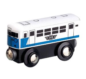 Maxim Passagierwagen aus Holz modern