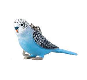 Mojo Schlüsselanhänger Wellensittich blau