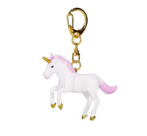 Mojo Schlüsselanhänger Einhorn springend rosa