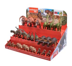Mojo Kartondisplay Prähistorische Tiere