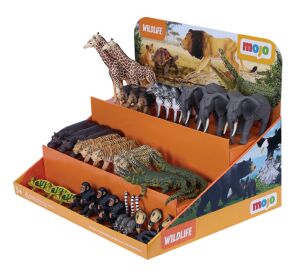 Mojo Kartondisplay Tiere aus dem Zoo